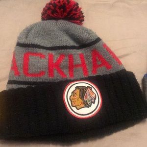 Mitchell & Ness Indian Blackhawks Beanie